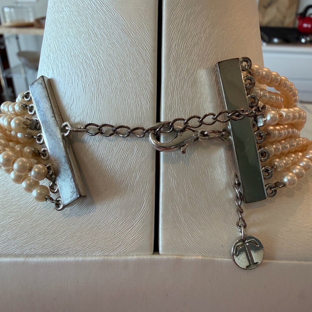 Talbots Multi~strand Pearls Necklace - Picture 6 of 6